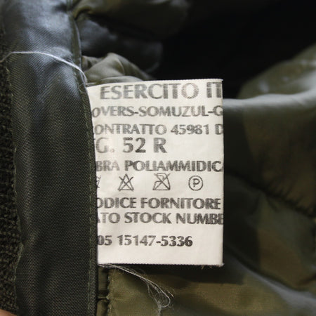 Genuine Surplus Italian Army Parka Liner Military Thermal WarmQuilted  (3724)