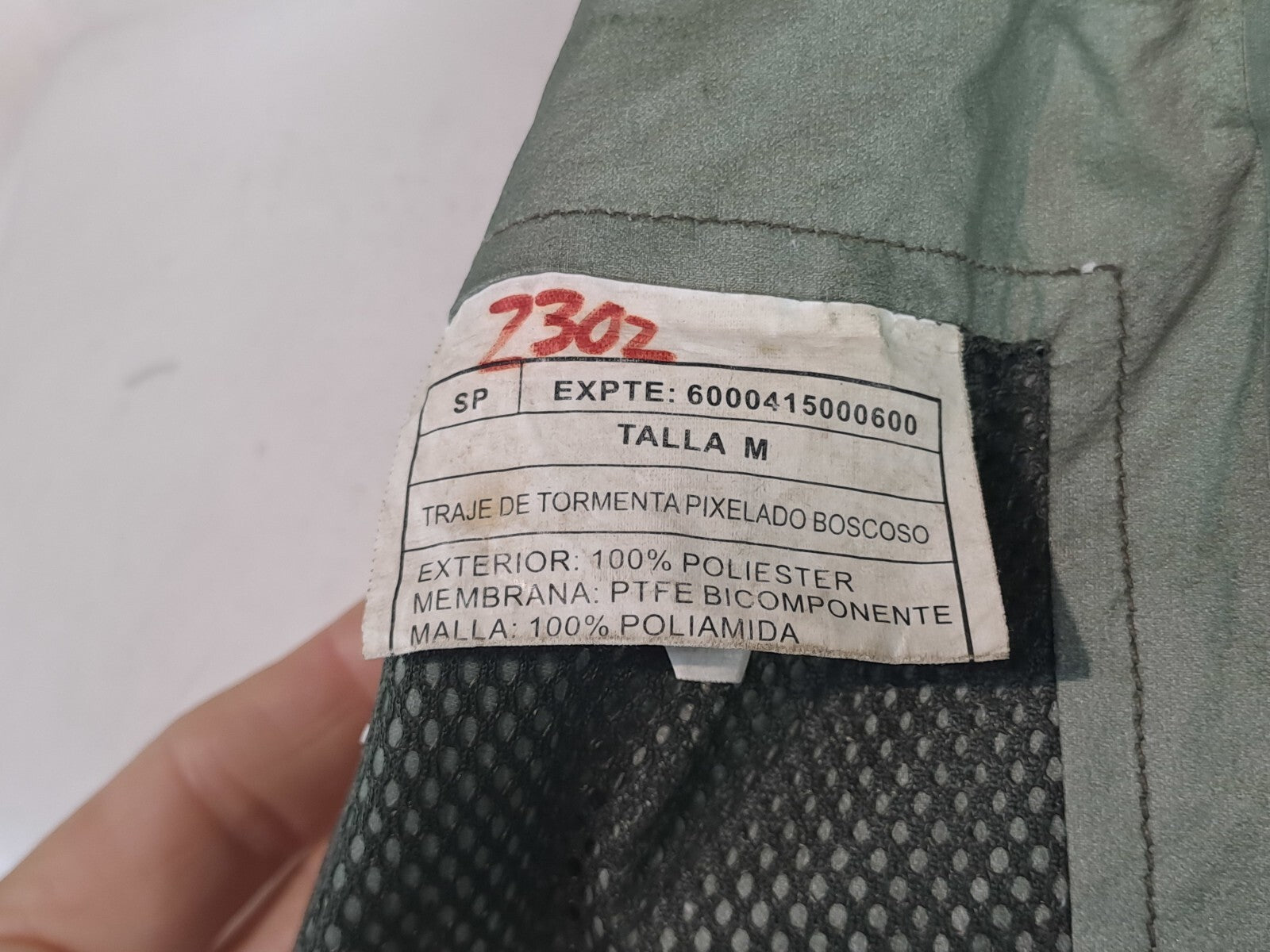 Genuine Surplus Spanish Army Waterproof Breathable Camo Jacket (2406)