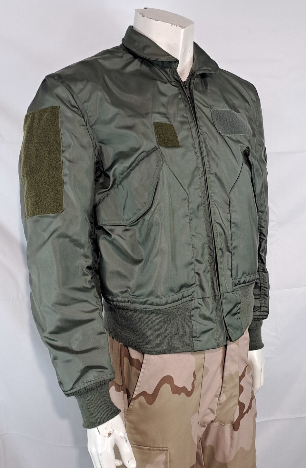 Genuine Surplus USAF Airforce Pilots Flight Jacket Flyers Summer Medium (3064)