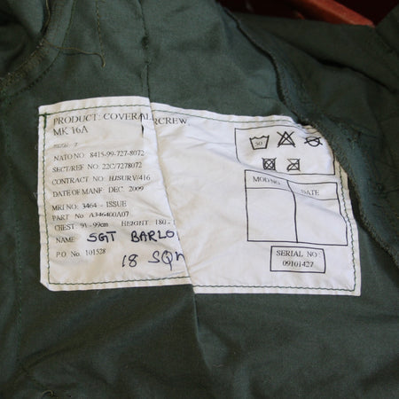 British Mk16A Flight Suit Repaired Genuine Surplus 36" Chest (4168)