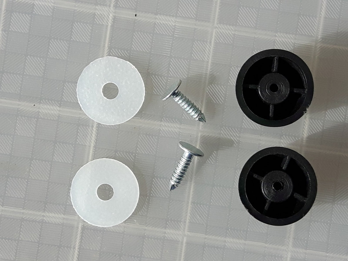 Luggage Feet Rucksack Feet Plastic Round Replacement Bobbles Luggage (LP)