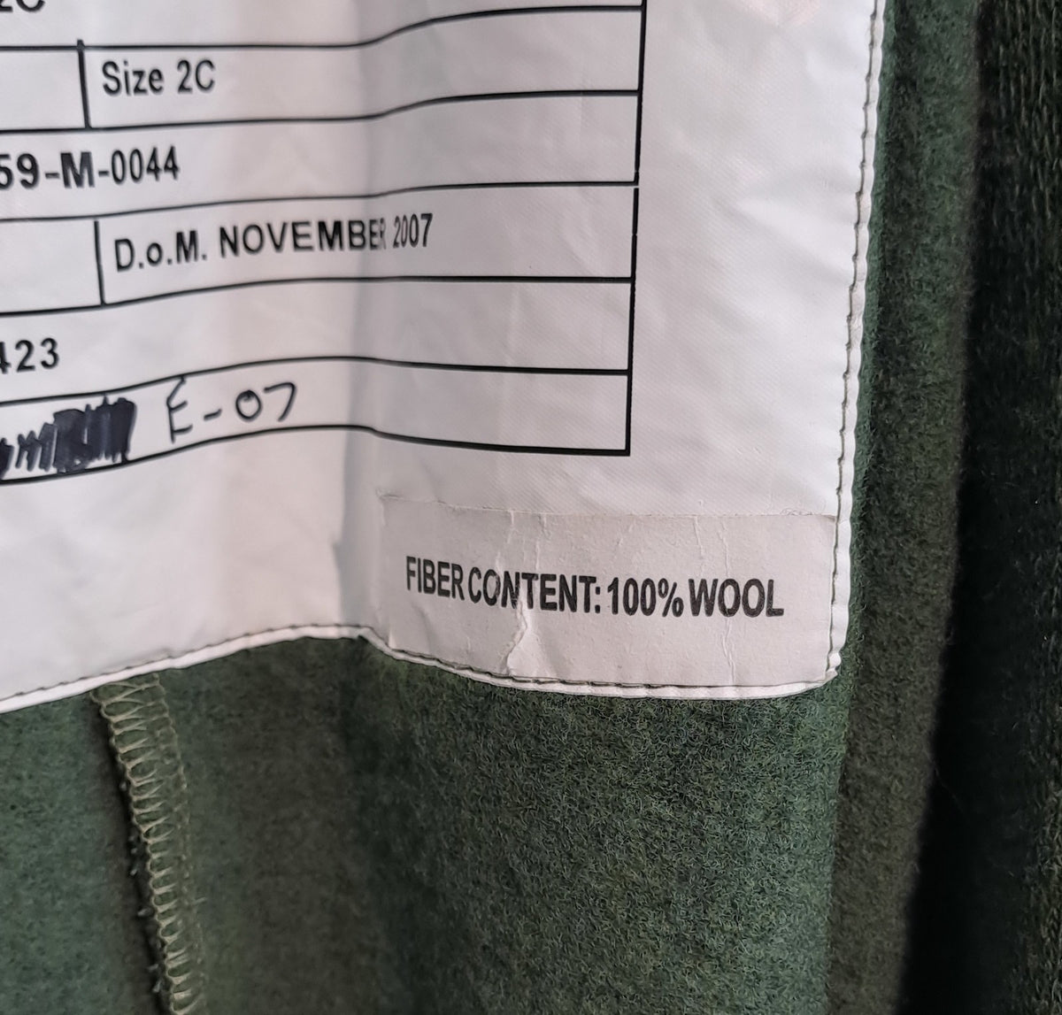 Genuine Surplus British RAF Longie Thermal All-in-One Under Suit Vest 100% Wool