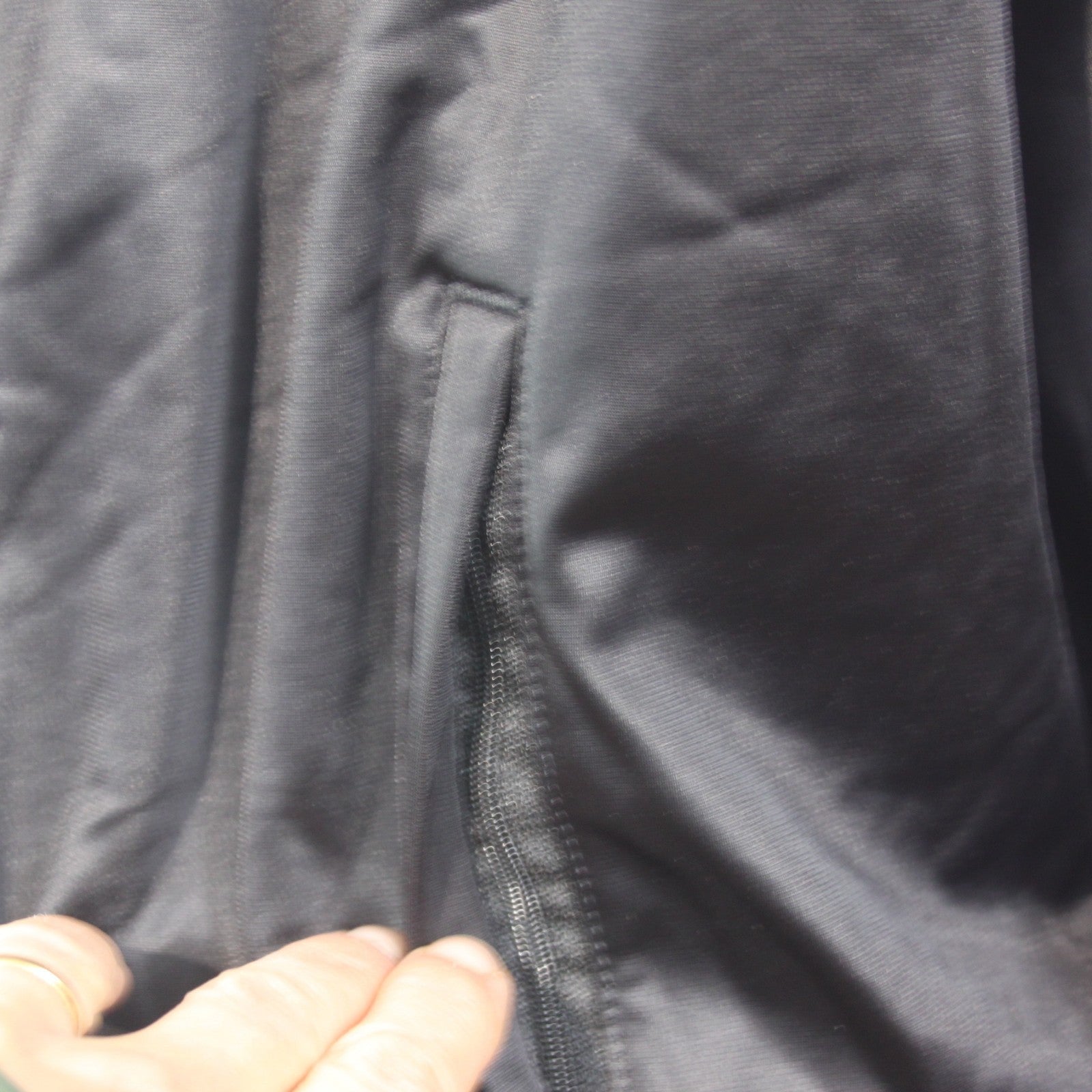 French Army Tracksuit Jacket Top Genuine Surplus Black Red  (3900)
