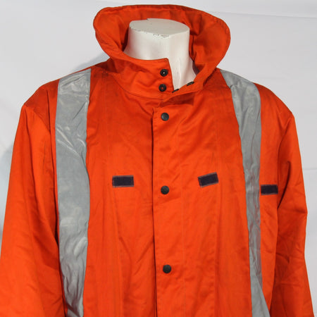 Genuine Surplus Military High Visibility Nomex Orange Coat Jacket G2 (3571)