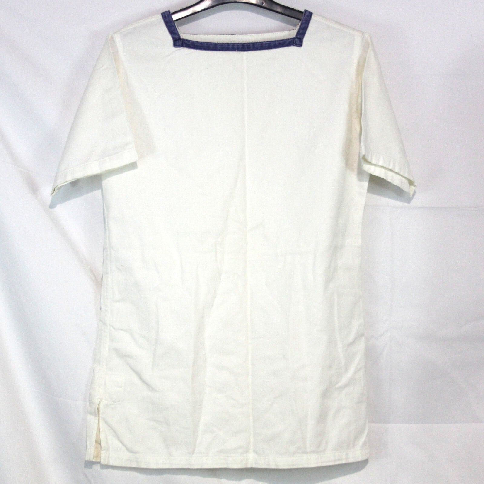 Genuine Surplus British Royal Navy Sailor's Middy White Cotton (3264)