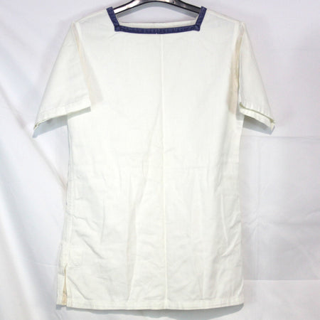 Genuine Surplus British Royal Navy Sailor's Middy White Cotton (3264)