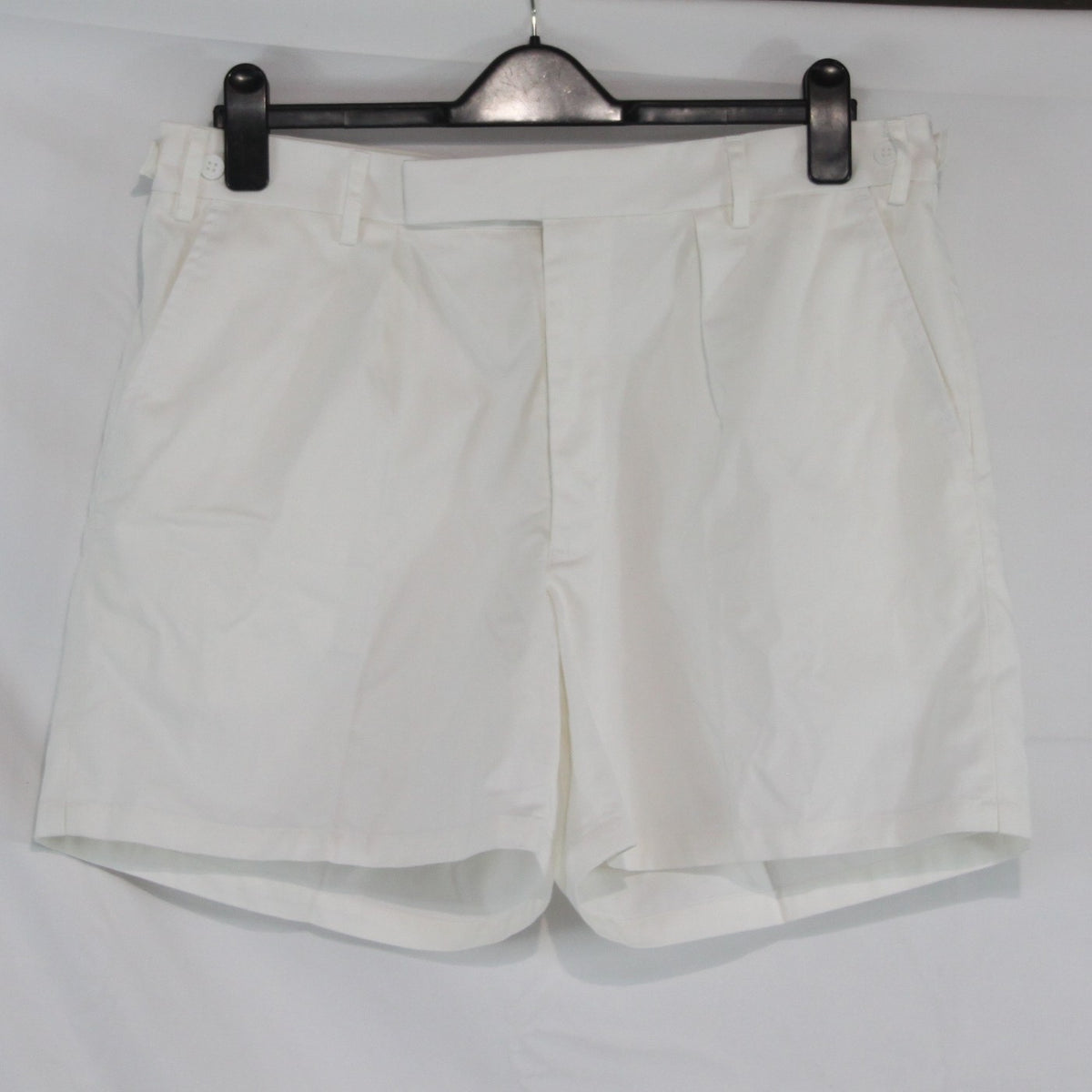 Vintage British Military Shorts White Genuine Surplus Tri-Service Mens PTI(4422)