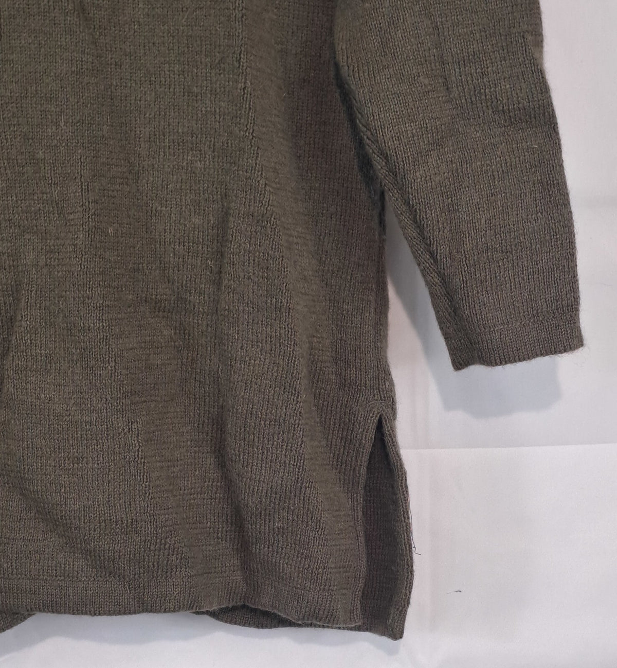 Genuine Surplus British Army & R Marines Cardigan Womens Olive Green 35" (1606)