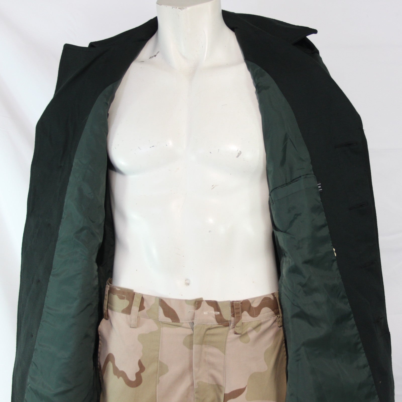 Ulster Police Raincoat Genuine Surplus Mens Green 36-38" Chest Grade 2 (3508)