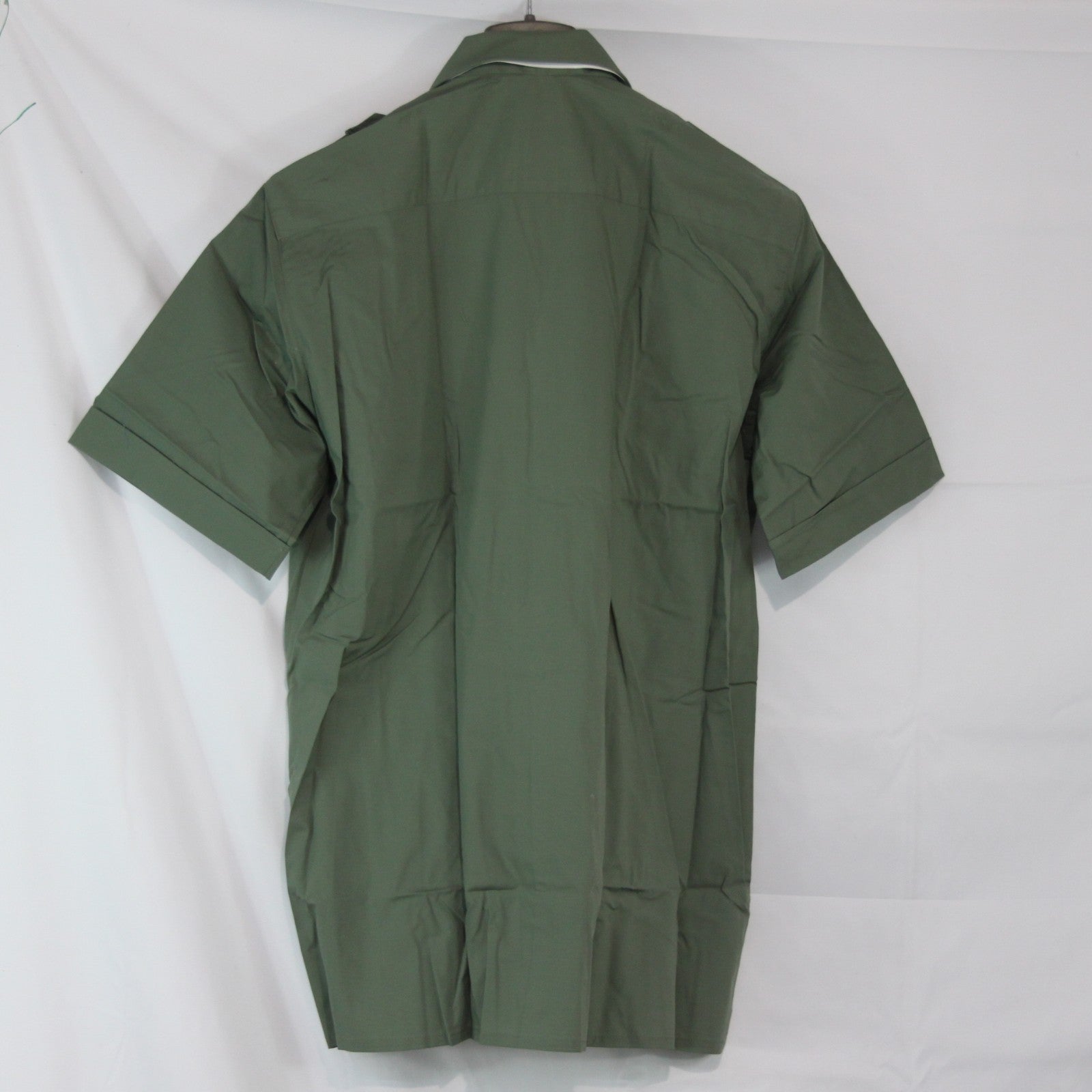 New Spanish Army Shirt Lightweight Green Genuine Surplus 41cm Collar 16" (4139)