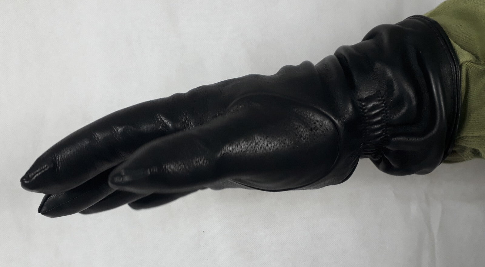 Genuine British Army Black  Mk2 Leather Gloves Gore-tex Lined G1