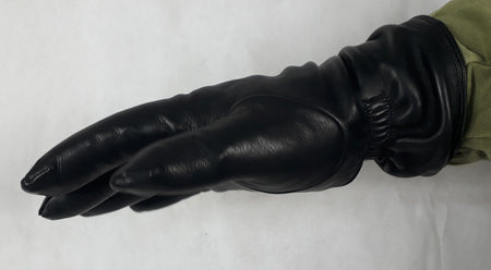 Genuine British Army Black  Mk2 Leather Gloves Gore-tex Lined G1