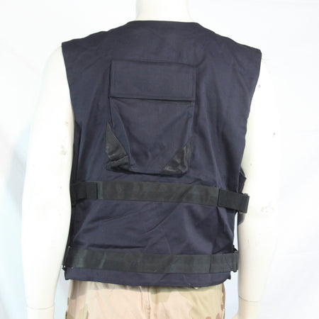 British Royal Navy Body Armour Cover Navy BLue Genuine Surplus XXL (3965)