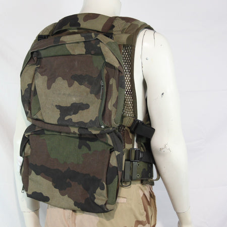 Assault Vest French Army CCE Camo Action Vest Genuine Surplus Modular Small 3978