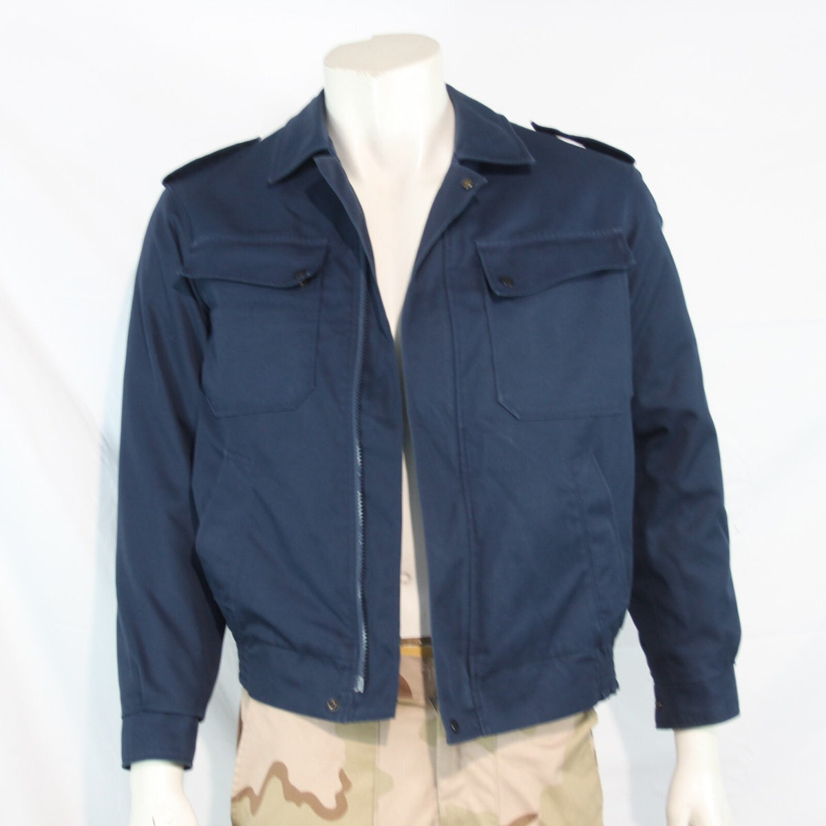 Genuine Surplus Military Windproof Short Bomber Style Jacket Navy Blue 34" (3153