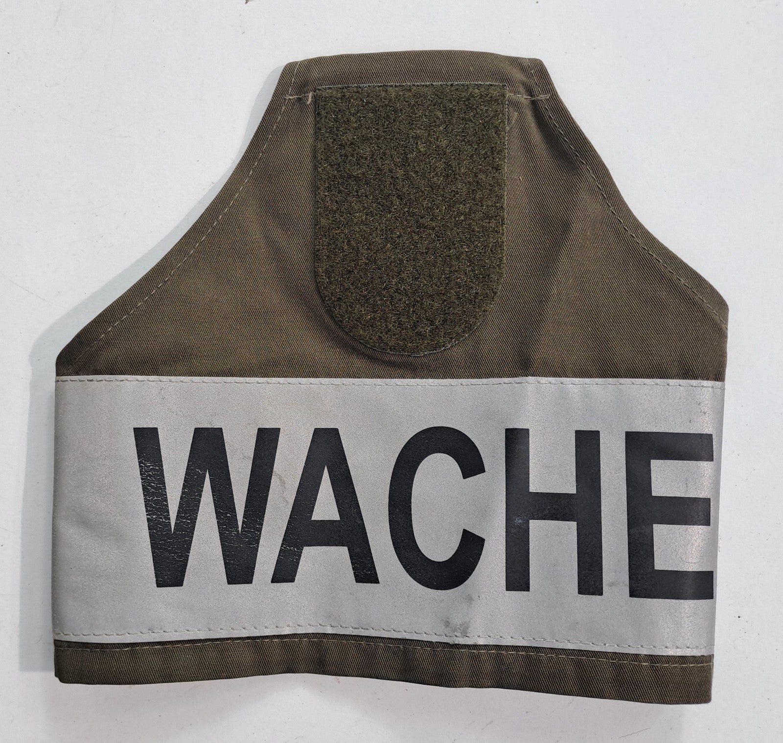 Genuine Surplus Austrian Army Brassard Olive Wache Means Guard reflective (2282)