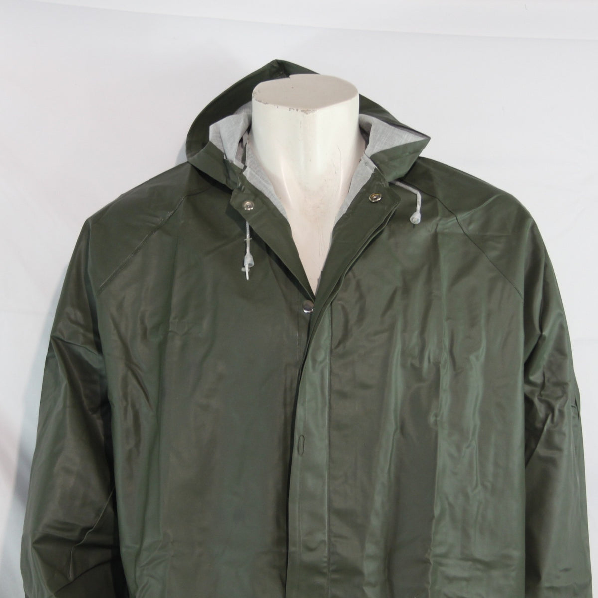 German Army Olive Waterproof Jacket Coat Genuine Surplus 44 & 50"" (4306)