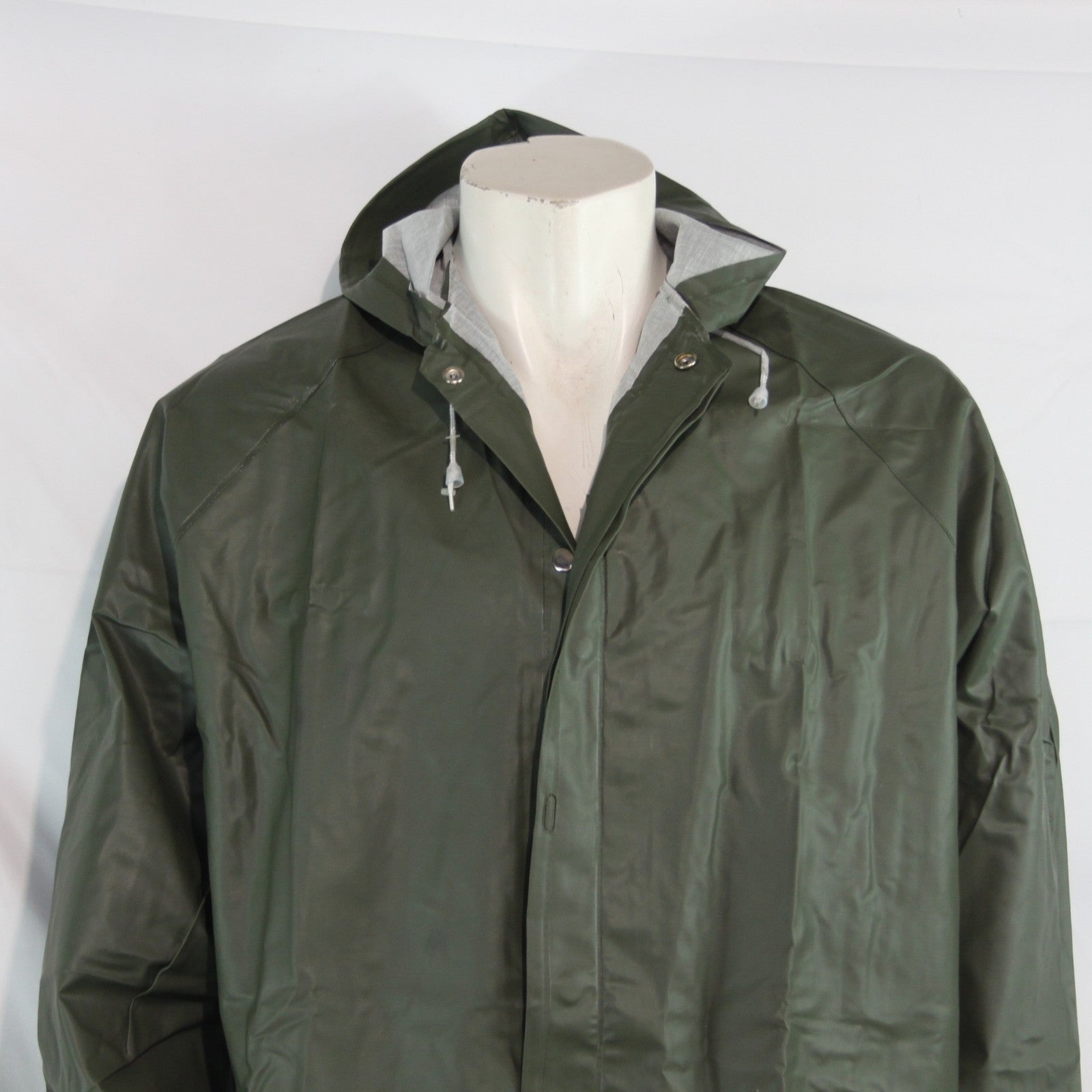 German Army Olive Waterproof Jacket Coat Genuine Surplus 44 & 50"" (4306)