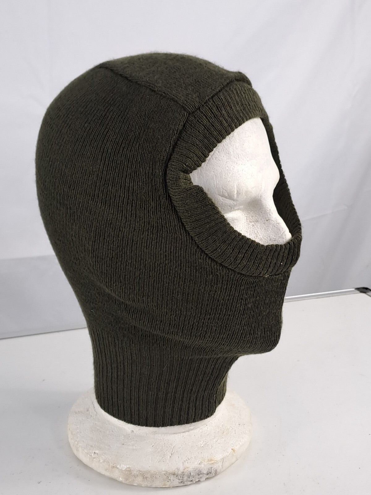 Genuine Surplus Croatian Army Military Balaclava Wool Mix Olive Knitted 2652