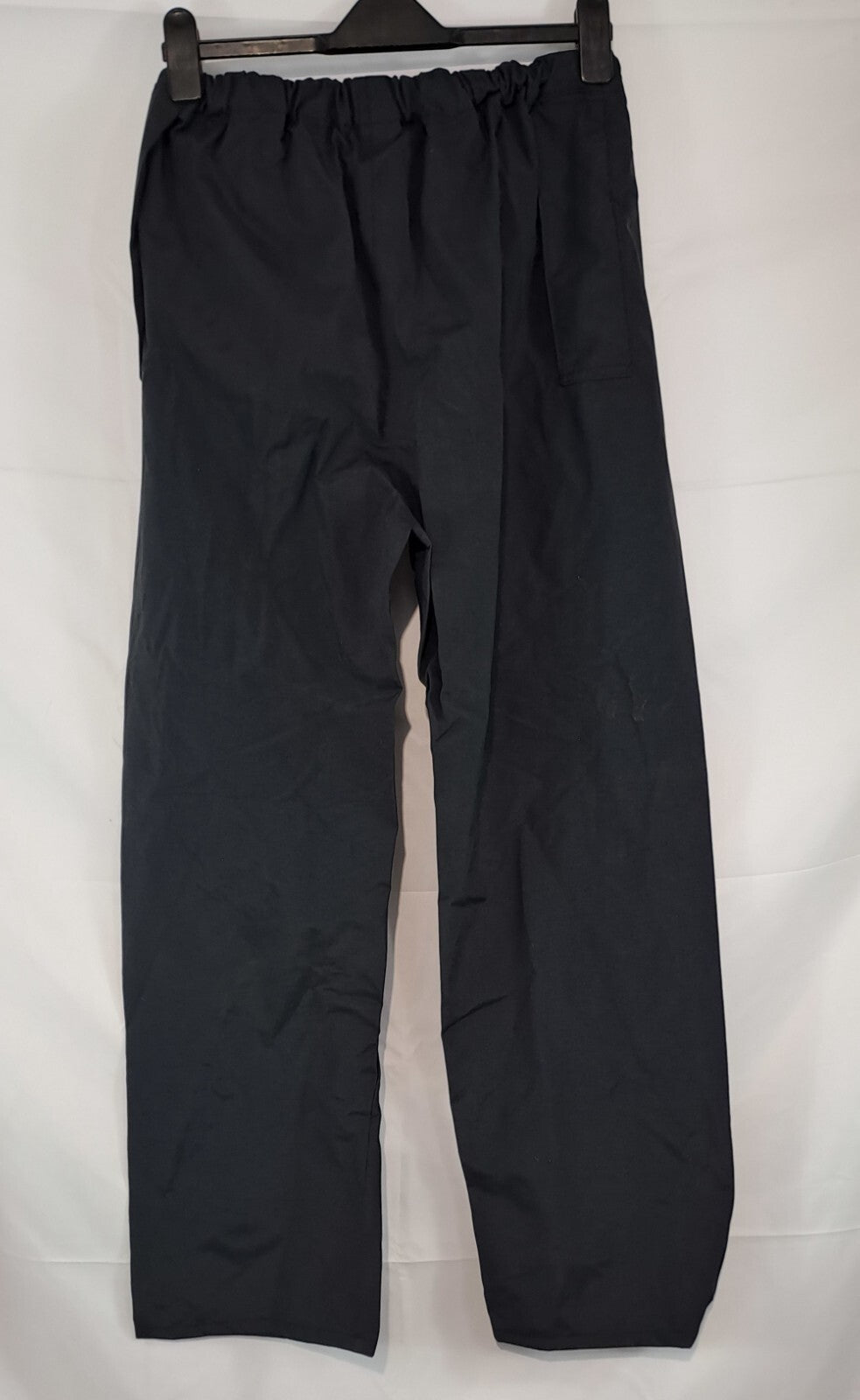 Genuine Surplus British Police Waterproof Breathable Trousers Black 34-36" (2801
