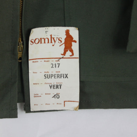 Vintage French Hunting Jacket 32-34" Chest Padded Shoulders Faded (4037)