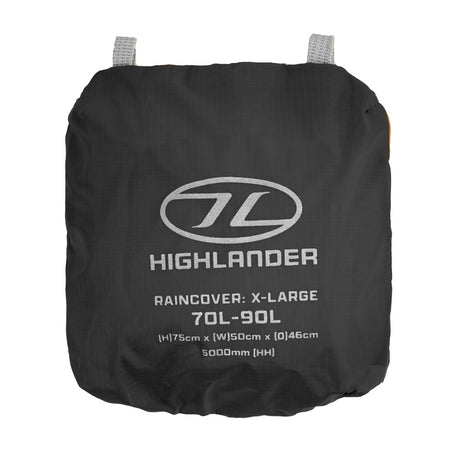 Highlander Ducks Back Waterproof Rucksack Cover Orange Camo Black Green All Size