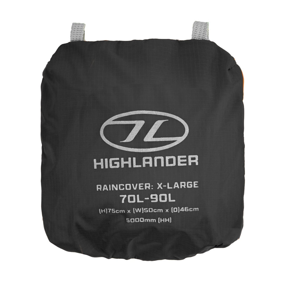 Highlander Ducks Back Waterproof Rucksack Cover Orange Camo Black Green All Size