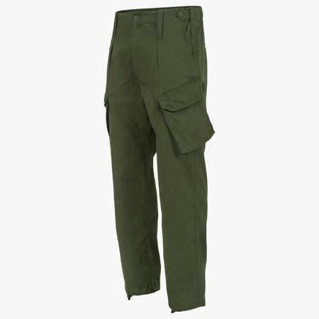 Highlander Midweight Delta Trousers Military Style Black Olive Camo Polycotton