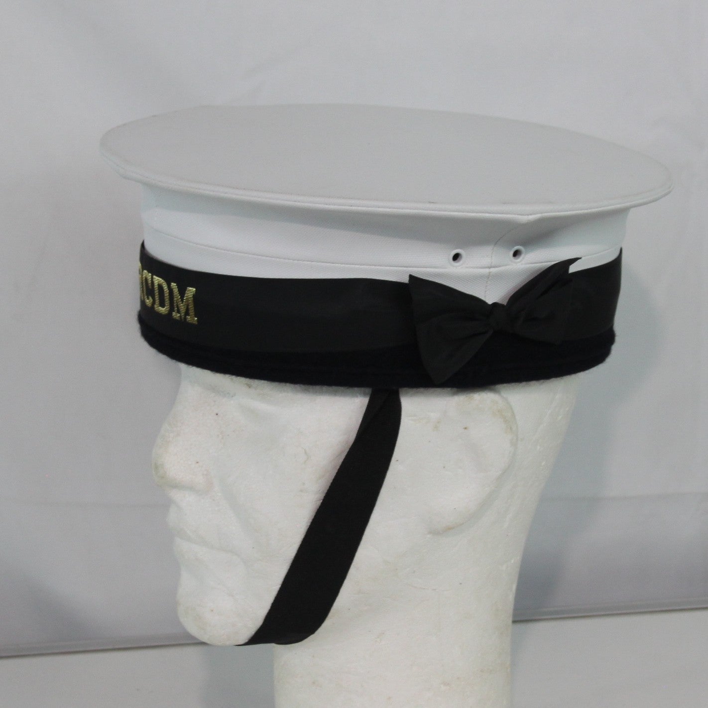 British Royal Navy Mens Dress Hat Pork Pie Hat Genuine Surplus Cap G1 (4458)