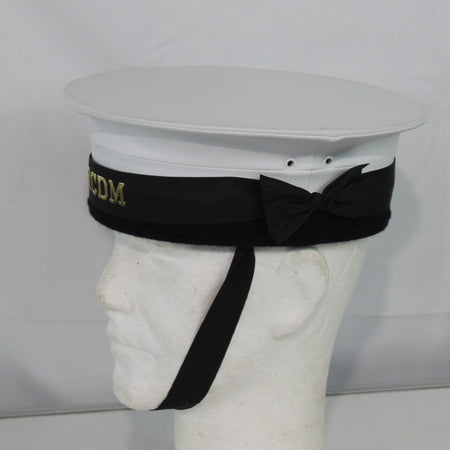 British Royal Navy Mens Dress Hat Pork Pie Hat Genuine Surplus Cap G1 (4458)