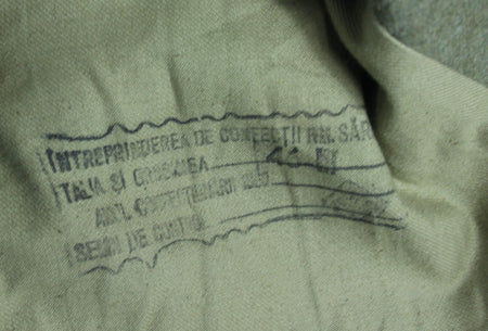 Genuine Surplus Romanian Wool Jacket Ex Army Vintage Small Mens / Womens (3225)