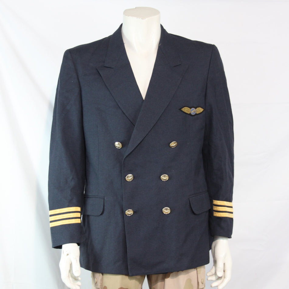 Commercial Airline Pilot Blazer Jacket Navy Blue 42" Chest Uniform (3544)