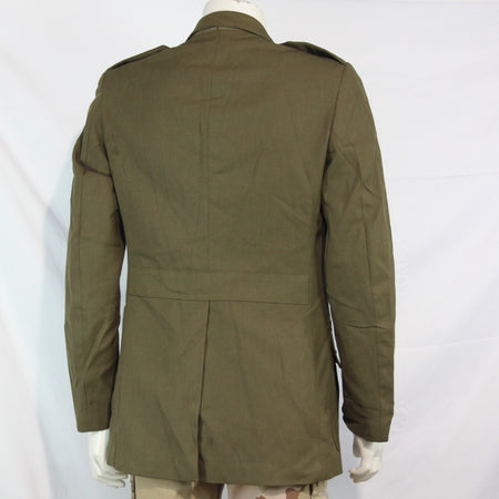 Genuine Surplus Italian Army Formal Dress Jacket Khaki Olive 38" Chest (3486)