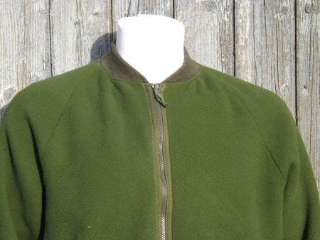 Genuine Surplus British Army Fleece Old Style Olive Green Warm Thermal (3224)