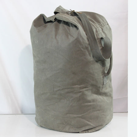 Vintage Austrian Army Kit Bag Sea Sack Canvas Bag Genuine Surplus (4330)