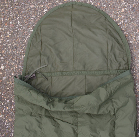Genuine Surplus British Army Warm Weather Sleeping Bag Lightweight Olive (1284)