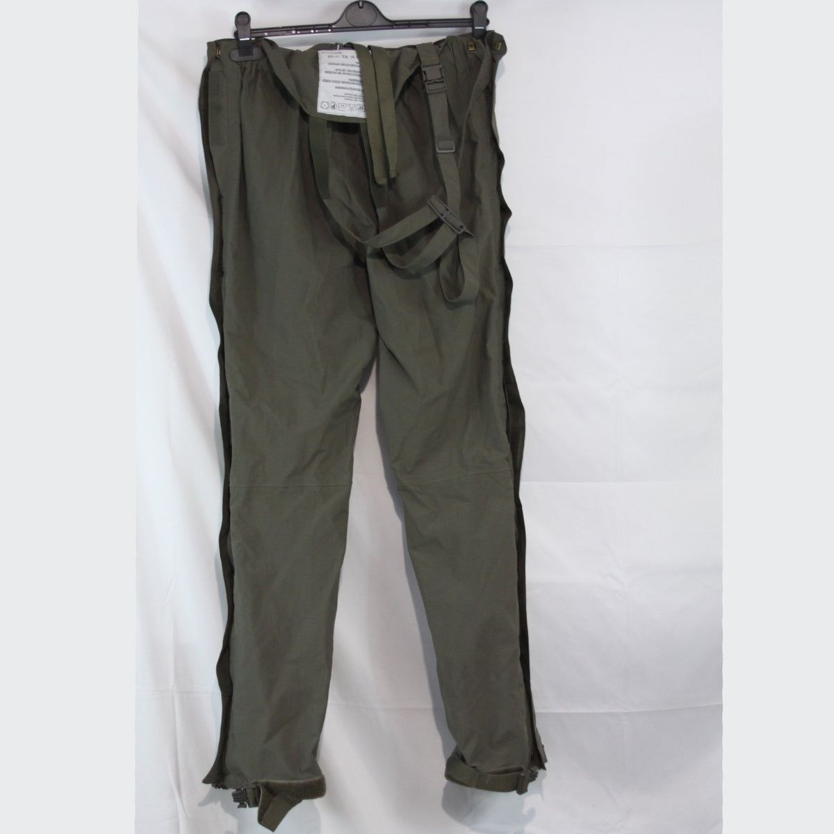 Genuine Surplus Austrian Army BnB Trousers Waterproof Olive 34-36"Grade 2 (3668)