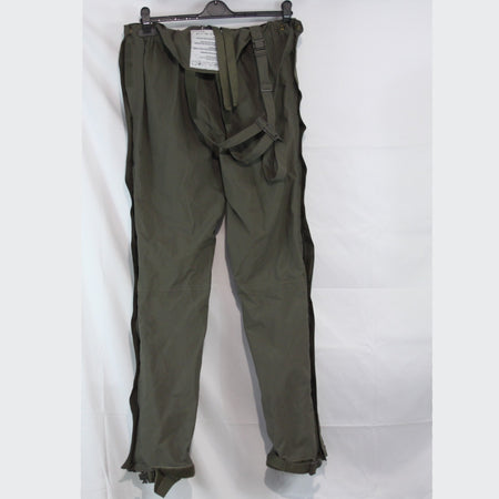 Genuine Surplus Austrian Army BnB Trousers Waterproof Olive 34-36"Grade 2 (3668)