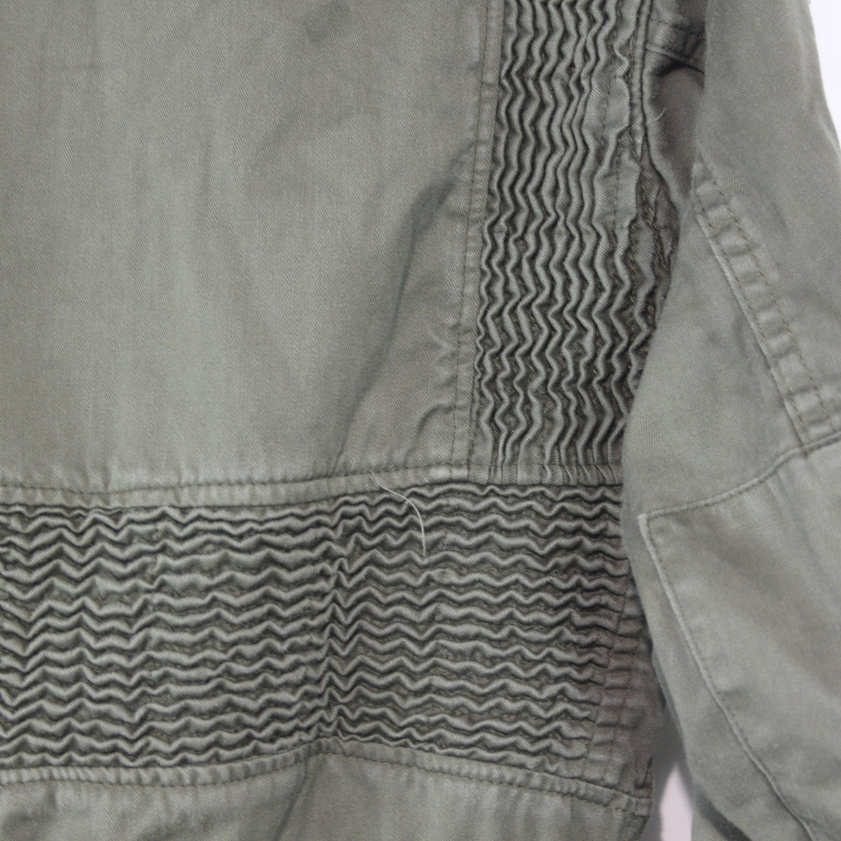 French Army AFV Coverall Olive Green Genuine Surplus 36" Chest Xshort (4170)