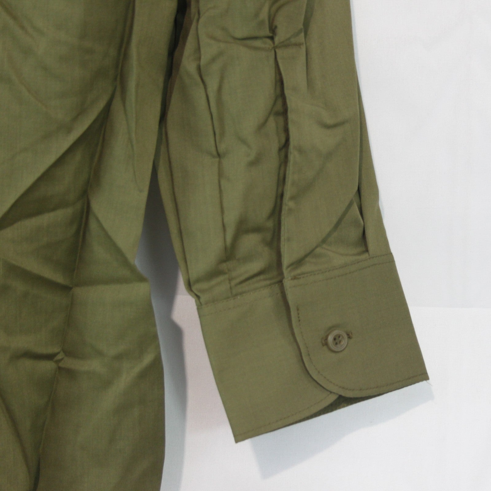 New Russian Army Shirt Midweight Green Genuine Surplus USSR 40cm collar (4140)