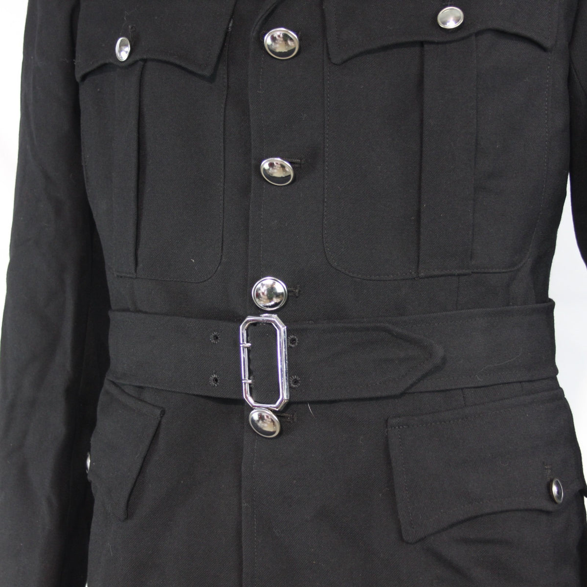 Genuine Surplus RUC Irish British Police Dress Jacket Black Formal Fitted (3554)
