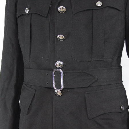 Genuine Surplus RUC Irish British Police Dress Jacket Black Formal Fitted (3554)