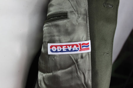 Genuine Slovakian Army Uniform Jacket Mens Dress Jacket Green All Sizes badged