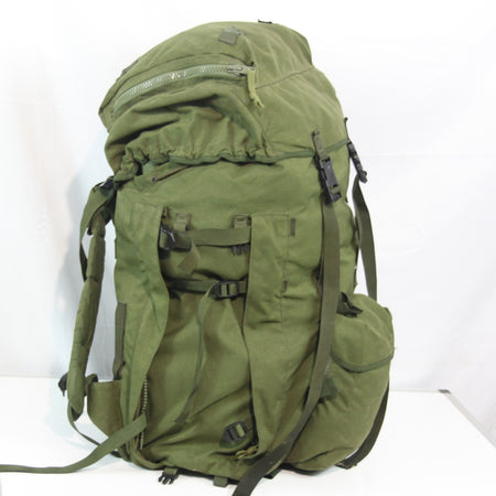 Vintage British Army PLCE Surplus Bergen Rucksack Olive Short Back (4019)