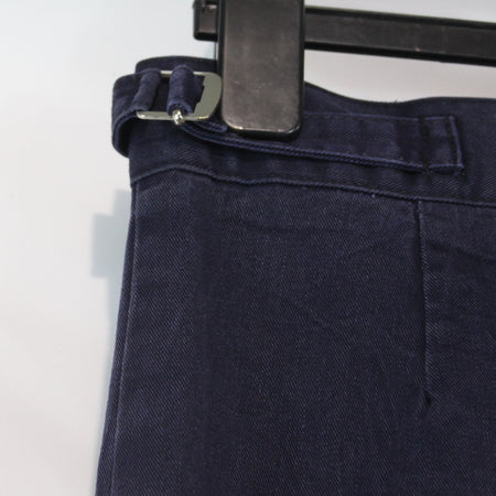 British Royal Navy Working Trousers Navy Blue Naval Genuine Surplus (4052)