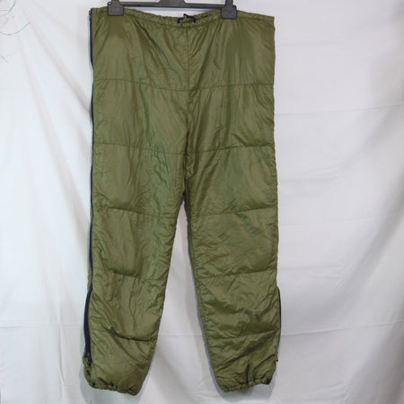 Down FIlled Thermal Trousers Padded Winter French Army NO ELASTIC 42-44"  (3899