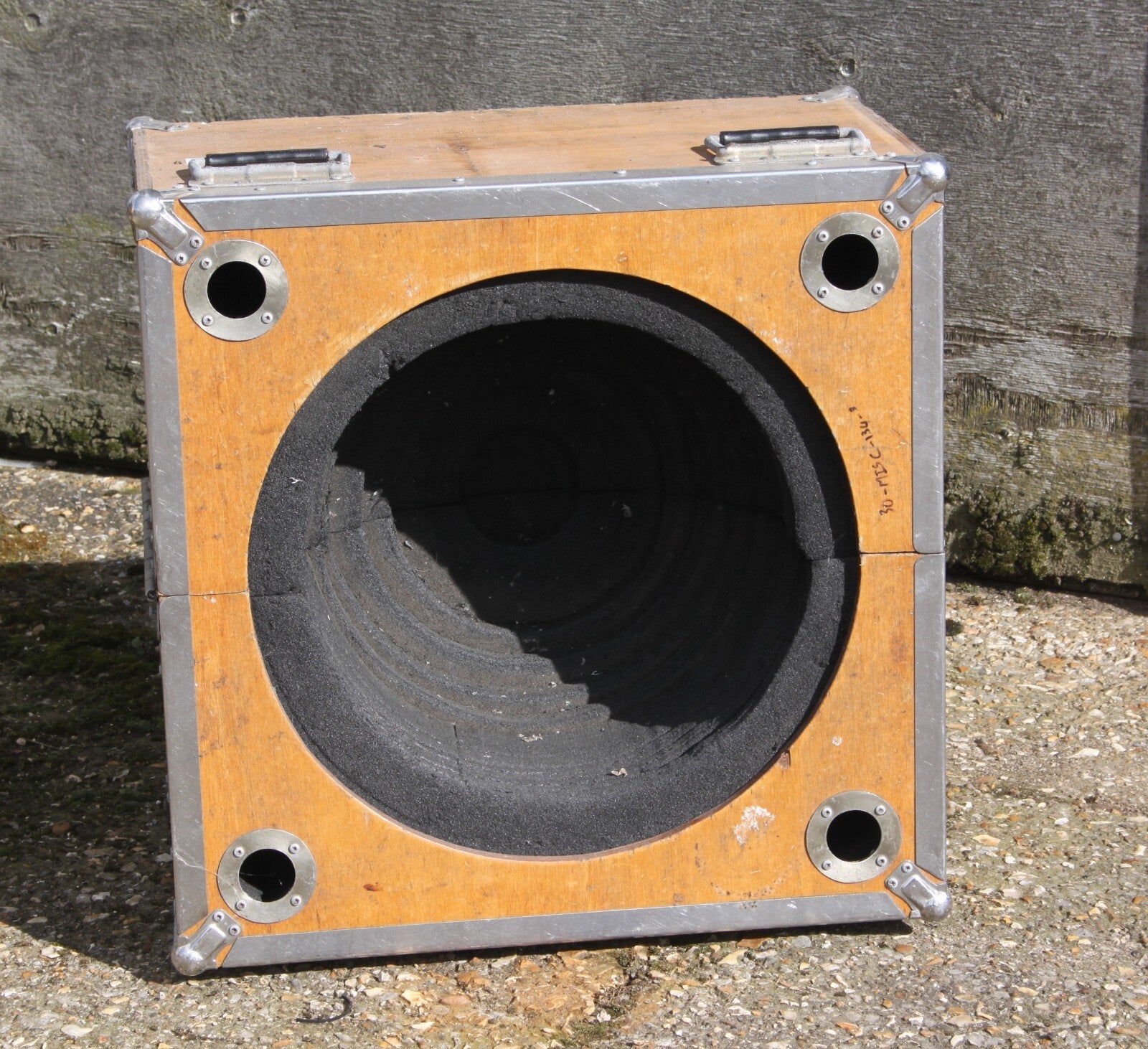 Genuine Surplus Wooden Camera Lens Box Army Airforce Military Ammo type Box 3146