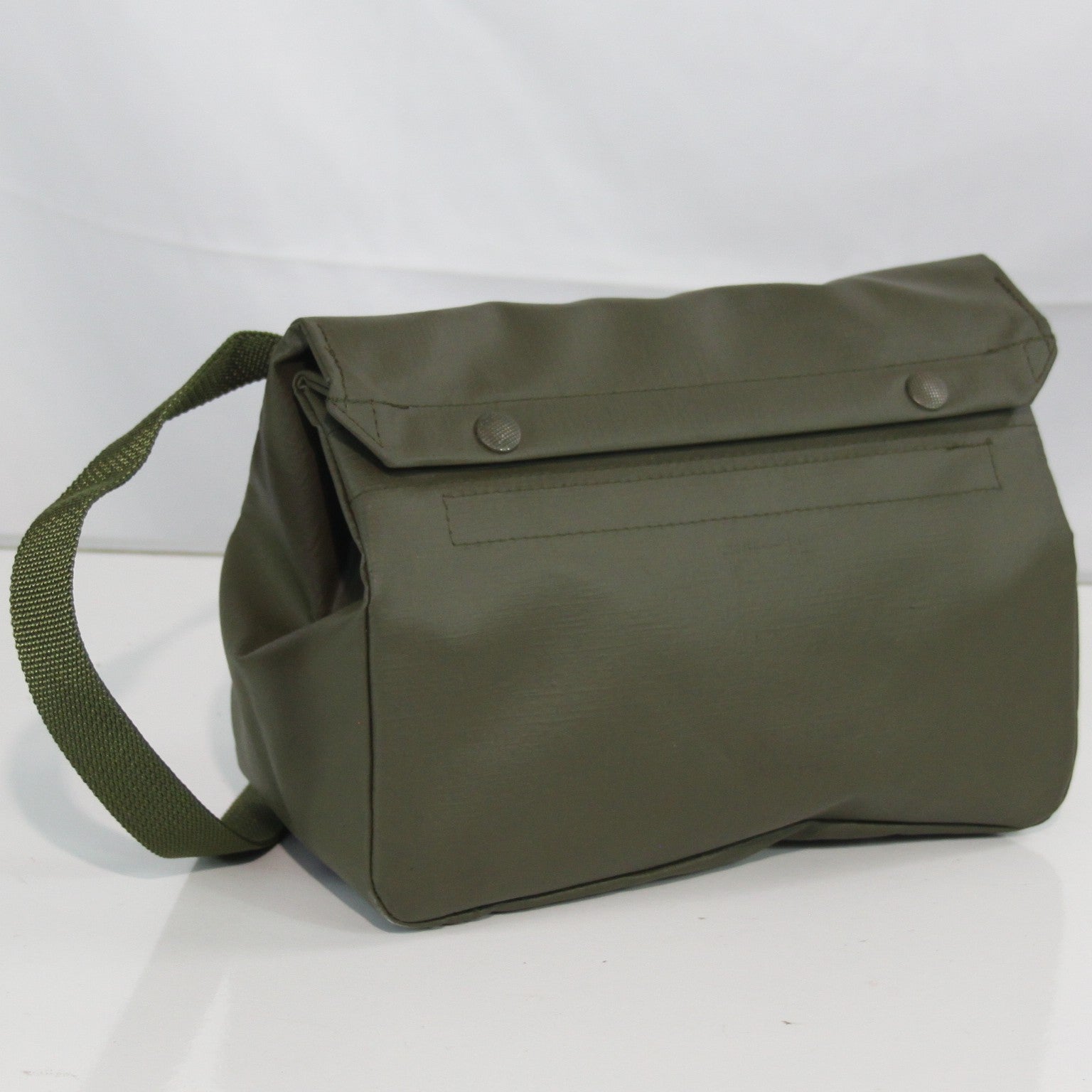 Genuine Surplus Swedish Army Side Bag Waterproof Fabric PVC Small Bag (3406)