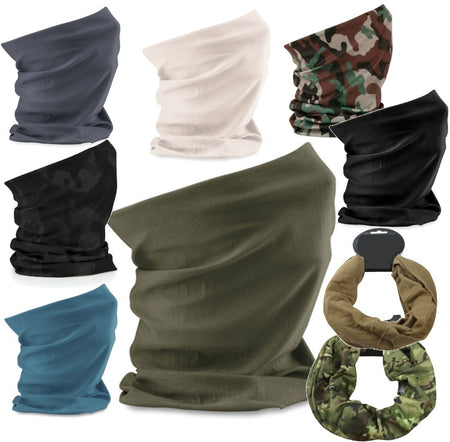 Tactical Lightweight Stretch Snood Face Cover Mask Headover All Colours