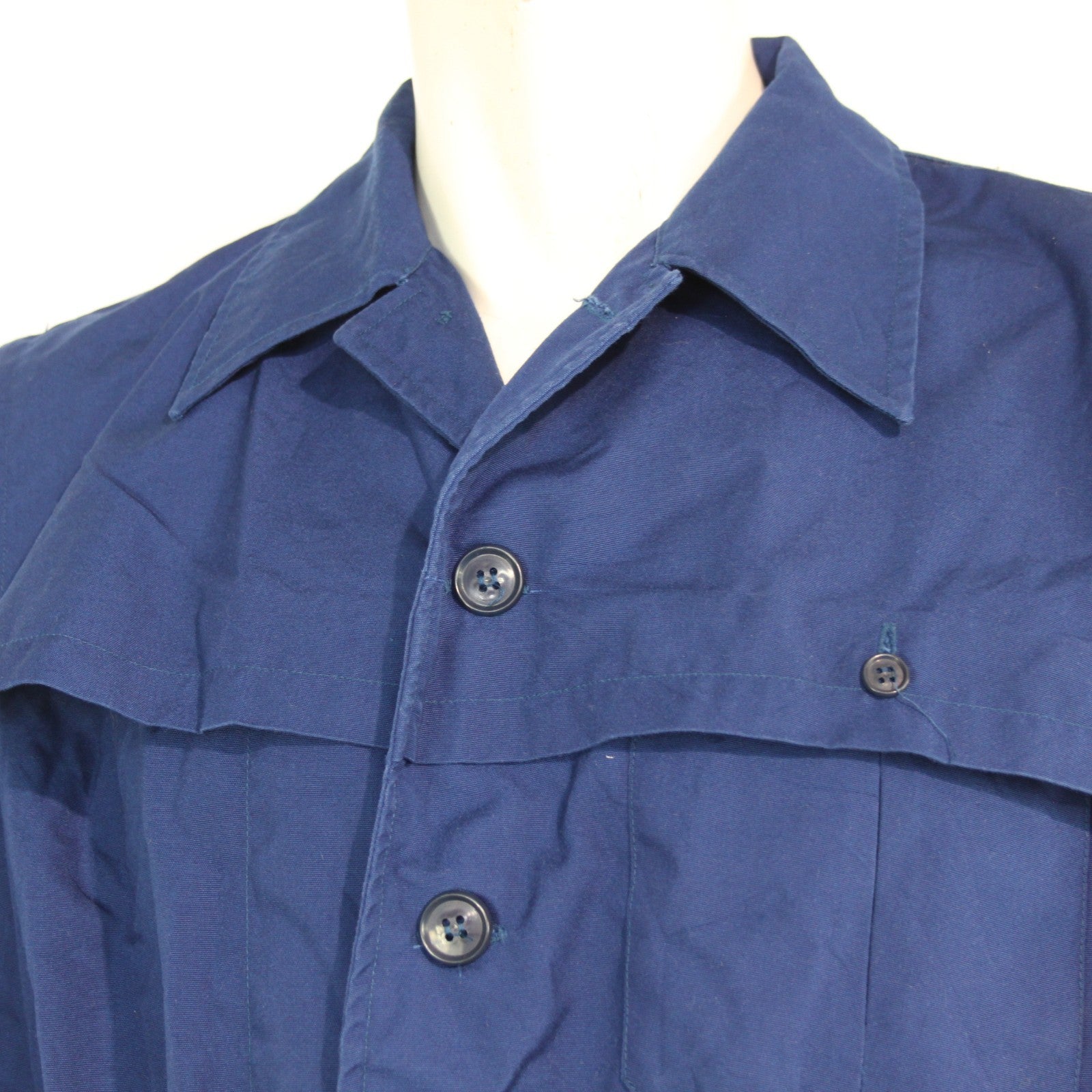 Genuine Surplus Serbian Civil Defence Military Jacket Blue Medium 40-42" (3449)